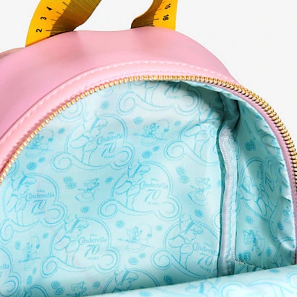 Loungefly Cinderella Pink Dress Mini Backpack main image 7
